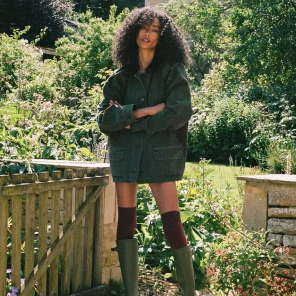 ISO Doen Pascual Jacket in Dark Olive XXS